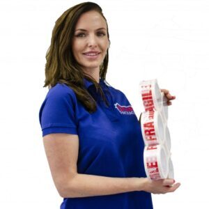 Fragile Tape X 6 Rolls Pack